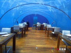 马尔代夫酒店之传奇设施水下餐厅大盘点！