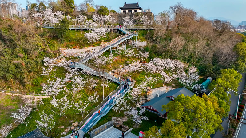 上春山，将燕子矶看遍